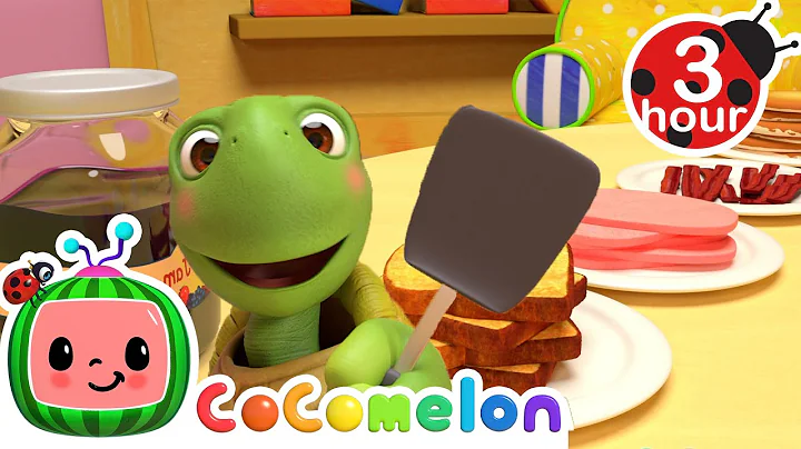 The Breakfast Song | Cocomelon - Nursery Rhymes (Animal Time) | Fun Cartoons For Kids | Moonbug Kids