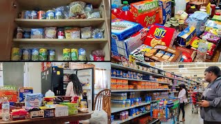 Realistic 2 Month Grocery haul How we manage to buy food in this economy + Pantry Overflow stock up