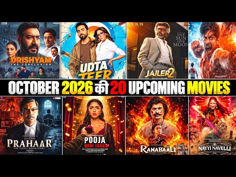 TOP 20 Upcoming Movies of October 2026 🔥 | Bollywood & South Movies