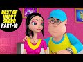 Best of happy sheru  part16  funny cartoon animation  mh one