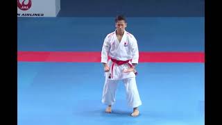 ABE SAKICHI (JPN) SUPARINPEI Vs TOZAKI GAKUJI (USA) ANAN Bronze medal match karate 1 Fujairah 2022