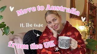 how to move to australia from the uk on a working holiday visa in 2024 🇦🇺🌴✈️ ft. The Oodie ✨
