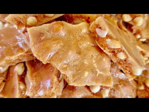 Old-Fashioned PEANUT BRITTLE