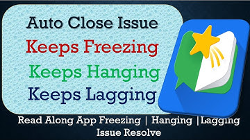 How to Fix Read Along Keeps Hanging | Freezing | Lagging Issue Solve in Android