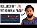 RollerCoin Payment Proof Live Withdrawal 2021 | Rollercoin || Make Money Online \ #Algrow