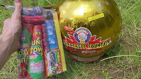 $20 Fireworks Assortment vs $20 BIG Firework - Which is better?