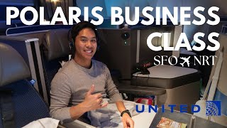 Experience United Polaris Business Class | 11 Hours San Francisco to Tokyo