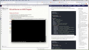 GitLab Runner and AWS Fargate Driver: Speed Run