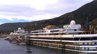 Moving Costa Concordia wreck may be as difficult as flipping it over