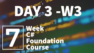 C-Sharp Foundation Course Week 3, Day 3 - Part 2. Calculator using C# Windows Forms, Start To Finish