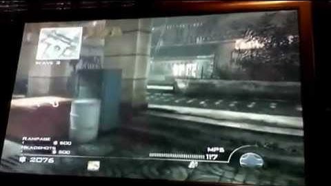 Mw3 glitch on Bootleg inside of dumpster