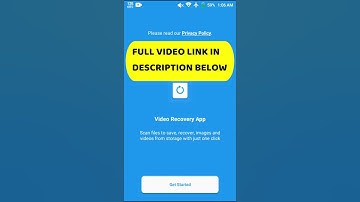 Best Data Recovery App For Android Free #Shorts