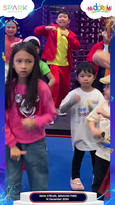 Senam Ceria Anak Indonesia at SPARK