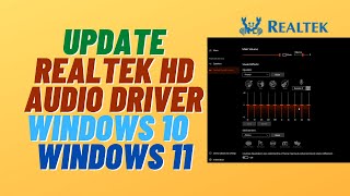 How to Download and Update Realtek HD Audio Driver on Windows 10 or Windows 11