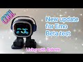 New update for Emo Beta test #emorobot #emo #singer #update #games #new #newupdates #livingai #fun