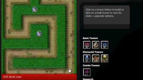 Tower Defense Complete Walkthrough Flash Element TD
