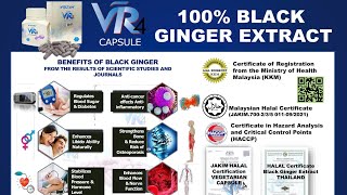 Plant Based food Black Ginger Extract. we make your Life  Healthier Life PRVREDDY: 9293185369