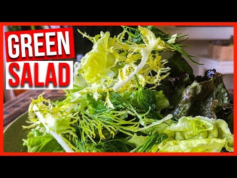 Always Make Your own Salad Mix | Green Lettuce and Herb Salad