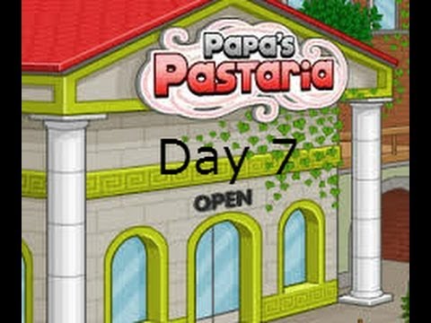 Papa's Pastaria Day 7: Paycheck - YouTube