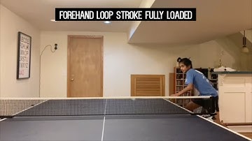 Butterfly Training Tips with Nandan Naresh - Forehand Loop Crosscourt into the Backhand Court