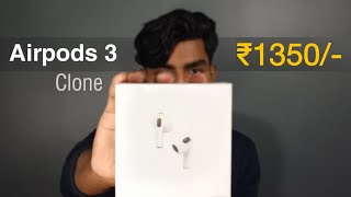 Airpods 3 Clone Unboxing & Review Malayalam | Crazy Tech Malayalam