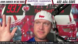 Huskers Qb Room Loaded,Adrian Martinez, & Nebraska Ranked! on Adam Carriker on the Ticket (5/17)