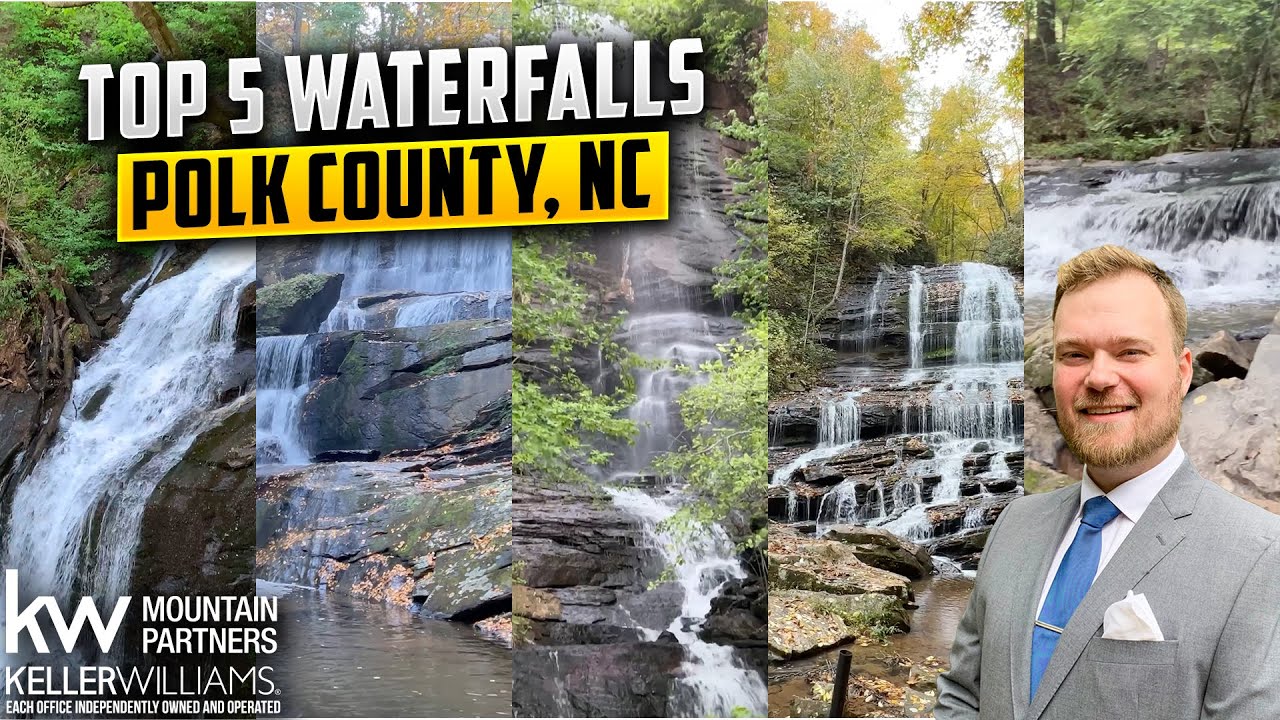 Top 5 Waterfalls Polk County NC with Realtor® Brandon McNabb YouTube