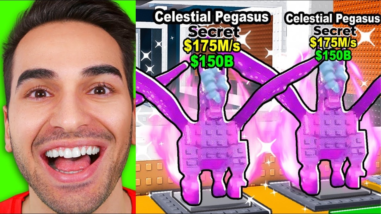 BELLAFACCIA RUBA I NUOVI BRAINROT CELESTIAL OP E DIVINI nell'ADMIN ABUSE😍 CELESTIAL PEGASUS ROBLOX