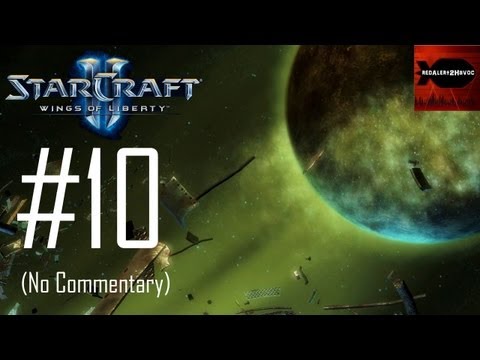 StarCraft 2: Wings of Liberty — Прохождение кампании, часть 10 (Головорез, без комментариев)