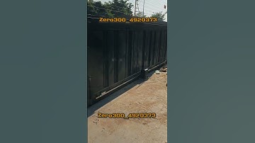 Remote Control Sliding Gates #autogate #homeautomation #slidinggates #gatemotors