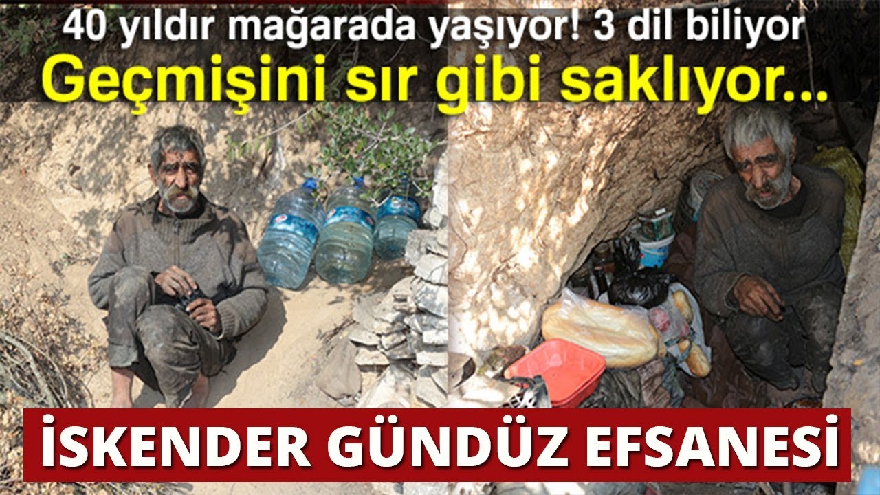 40 yıldır dağda yaşayan iskender gündüz barakaya taşındı