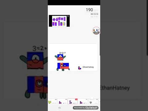 Numberblocks band yotubers part 25