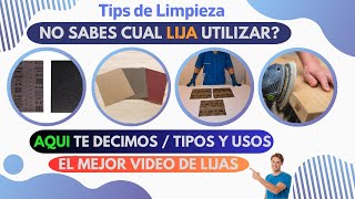 TIPS DE LIMPIEZA-Quieres el Mejor resultado con LIJAS. Aquí veras el mejor video explicado de LIJAS.