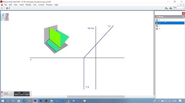F 06 Interseção de planos topo perfil