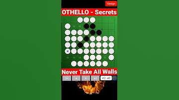 OTHELLO Game Secrets ⚪️⚫️