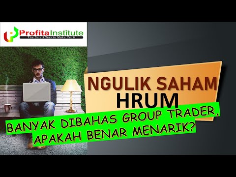 NGULIK SAHAM HRUM: SAHAM INI BANYAK DIBAHAS GROUP GROUP TRADER, APAKAH BENAR MENARIK?