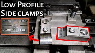 Making low profile side clamps