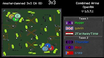 230# - Team game - 8 - 28/09/2025 - 3v3 - Combined Arms V1.0.7.1 (OpenRA)