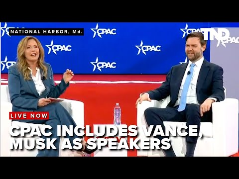 JD Vance speaks at the Conservative Political Action Conference