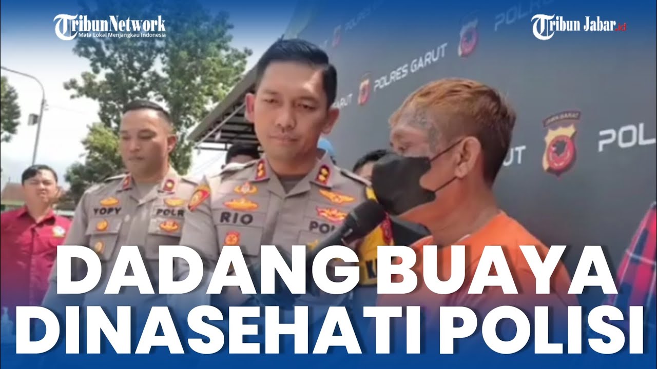 MOMEN DADANG BUAYA LULUH DINASEHATI KAPOLRES GARUT, ANIAYA WARGA USAI BEBAS PENJARA SERANG KORAMIL