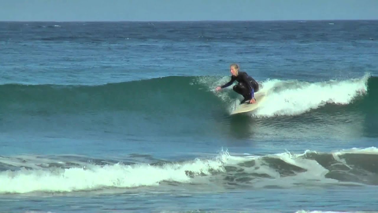 Surfing Washington coast - YouTube