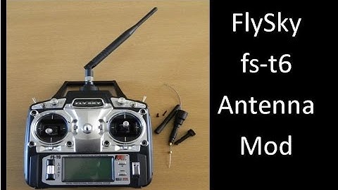 FlySky fs t6 Antenna Mod #82