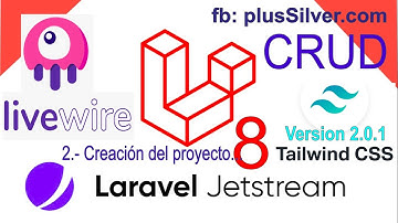 2.- TALL CRUD con Laravel, Jetstream-Livewire-Tailwinds, creamos el proyecto y conecta BD