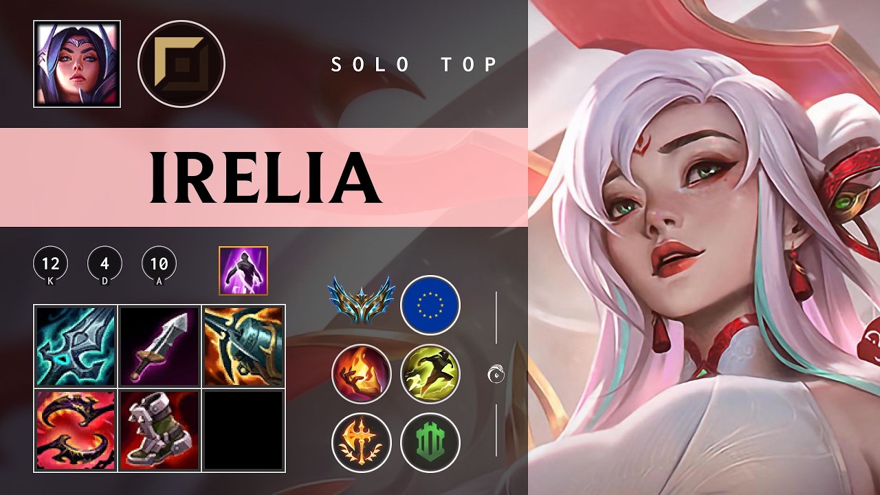 Irelia Top vs Garen - EUW Challenger Patch 26.04