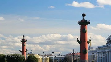 Saint Petersburg 2013. St. Petersburg in two minutes. Timelapse