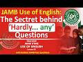 JAMB 2026 UTME Use of English Ep1: 'Hardly... any' Explanation & Past Questions #jamb2026