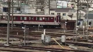 ◆6両編成入庫　近鉄電車　東花園電車区◆