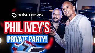 Inside Phil Ivey's Private Party In Vegas For Launch Of NFT! | Interview