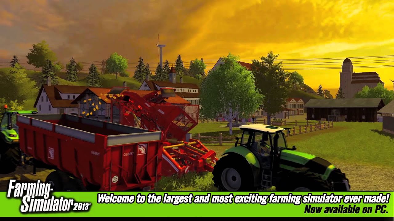 Farming Simulator 2013 The 1 Farming Simulation Game! YouTube