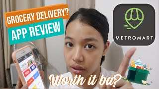 Grocery Delivery App in the Philippines, Effective ba? Review on METROMART APP (Vlog#11) screenshot 3